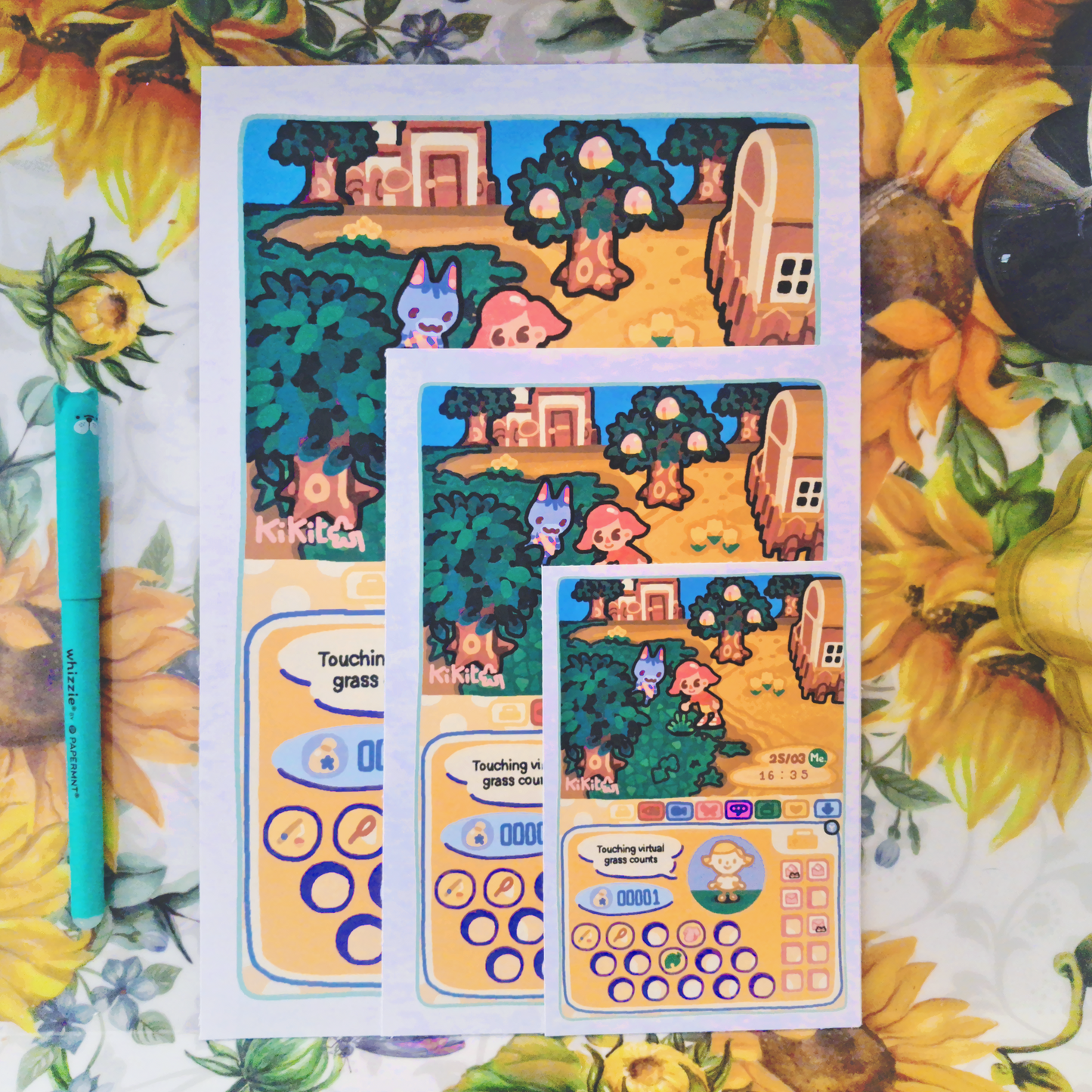 (PRINT) Animal Crossing: Wild World - Virtual Grass