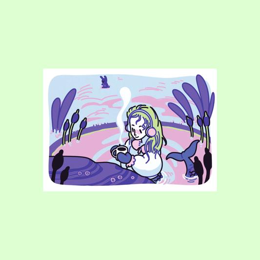 (PRINT) Sirène d'eau douce